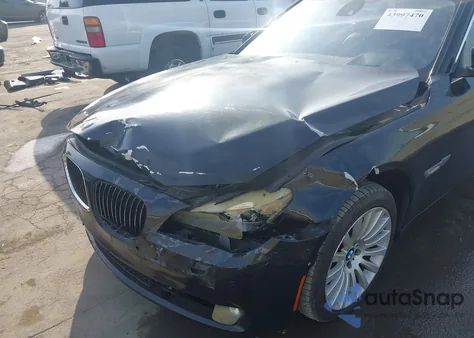 2012 BMW 750Li z USA, uszkodzony, nr VIN WBAKB8C54CC962925